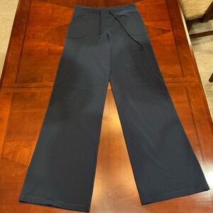 Lululemon Navy Blue Wide-Leg Pants